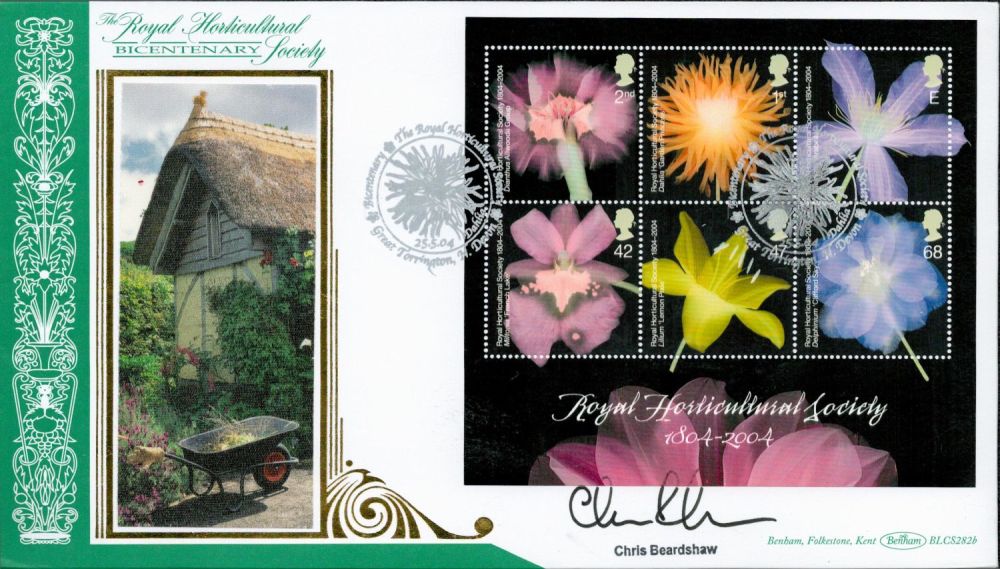Lot 284: Chris Beardshaw signed The Royal Horticultural Society 1804-2004...