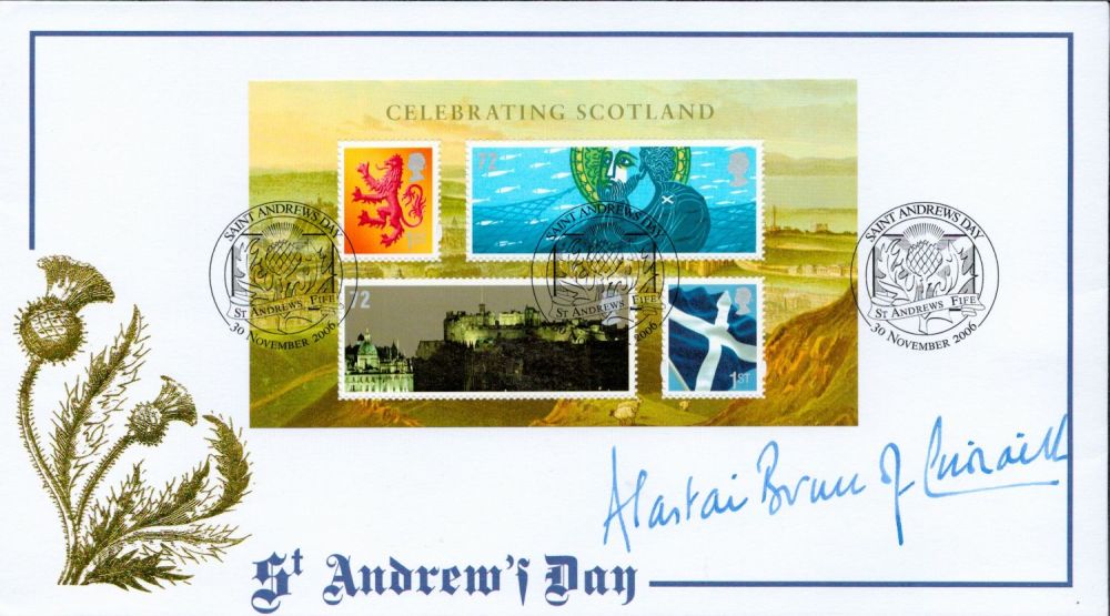 Lot 285: Alistair Bruce of Crionaich signed St Andrews day...