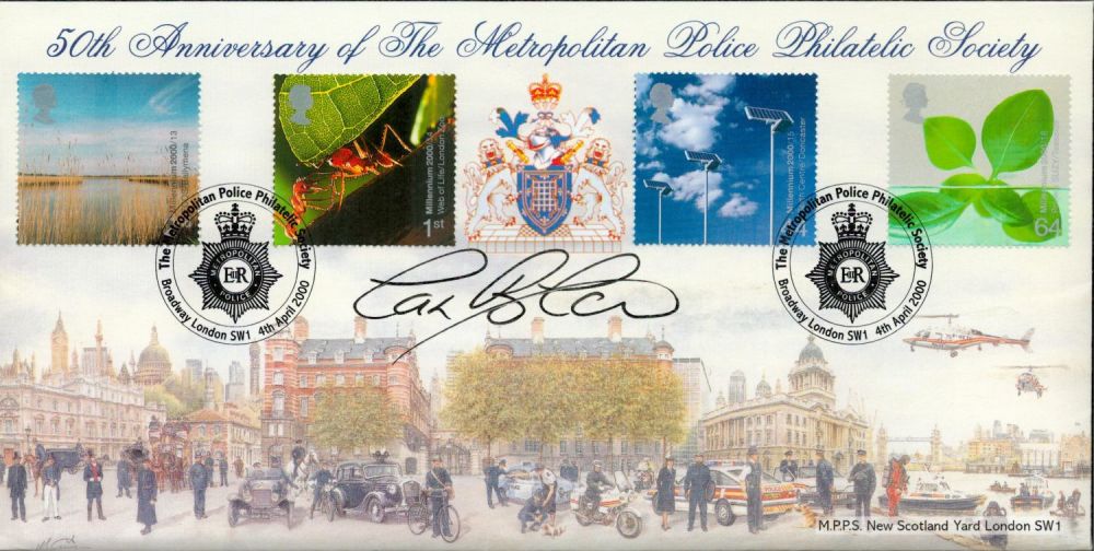 Lot 286: Sir Ian Blair signed 50th Anniversary of the...
