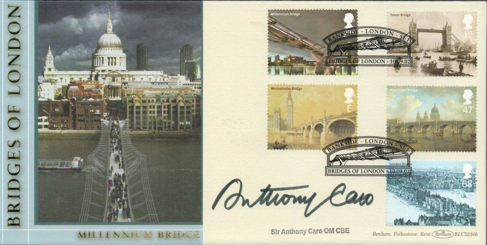 Lot 291: Sir Anthony Caro MBE signed Bridges of London...