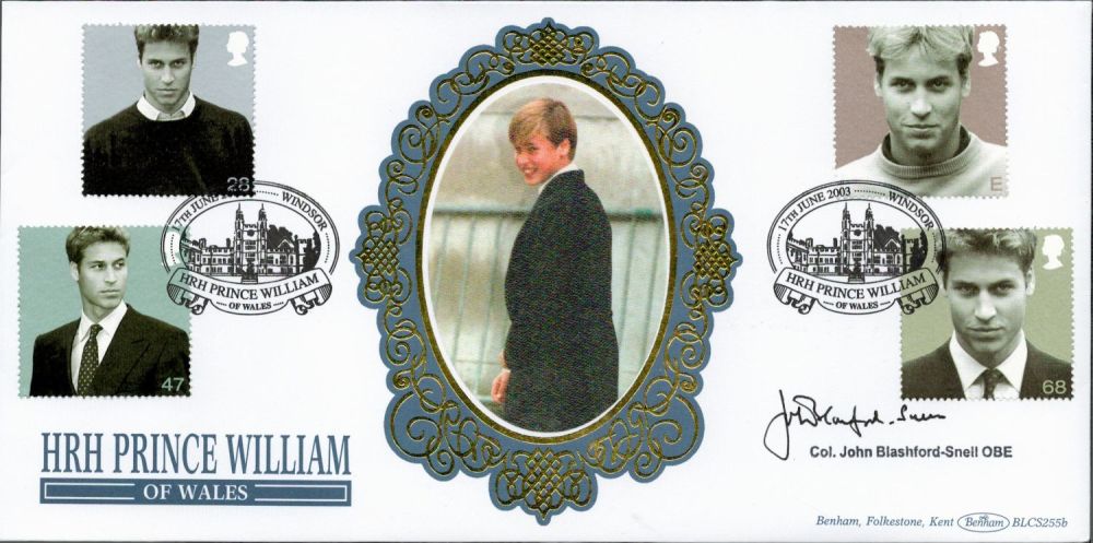 Lot 299: Col. John Blashford-Snell OBE signed HRH Prince William...