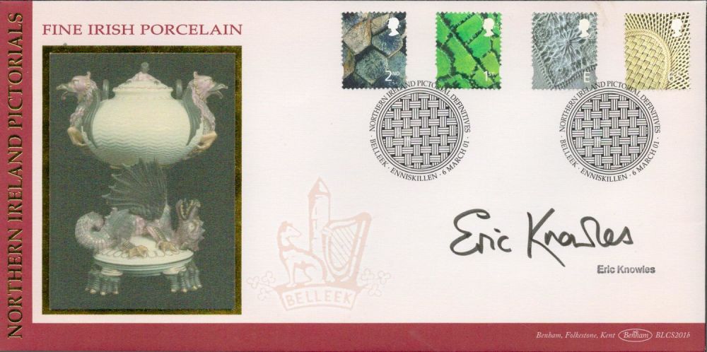 Lot 305: Eric Knowles signed Northern Ireland Pictorals FDC. 6th...