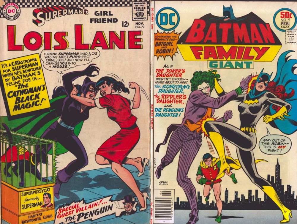 Lot 65: DC comics collection 2, vintage books includes Batman...