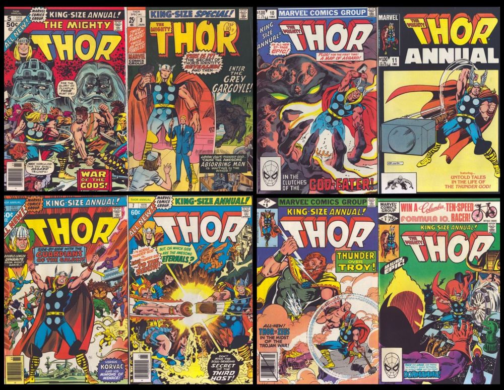 Lot 83: Marvel Thor comic collection 8 , titles include...