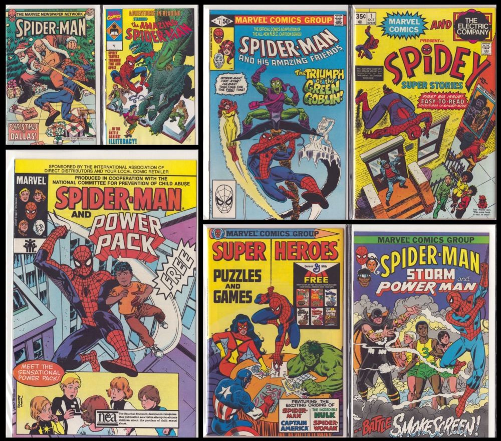 Lot 84: Marvel Spiderman collection 7, titles include Spidey Super...