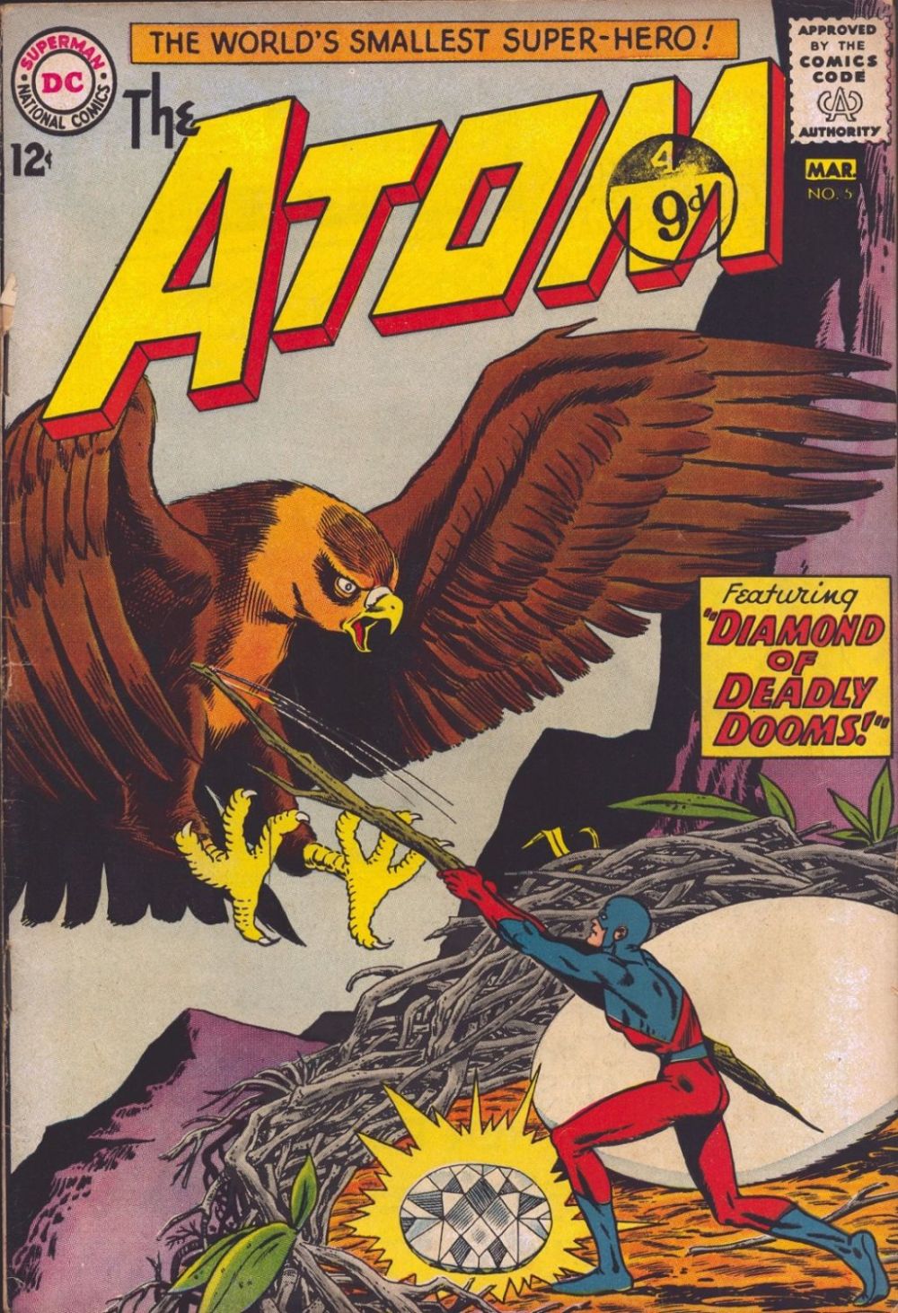 Lot 152: DC Comics The Atom No.5 Feb-March 1963. We...