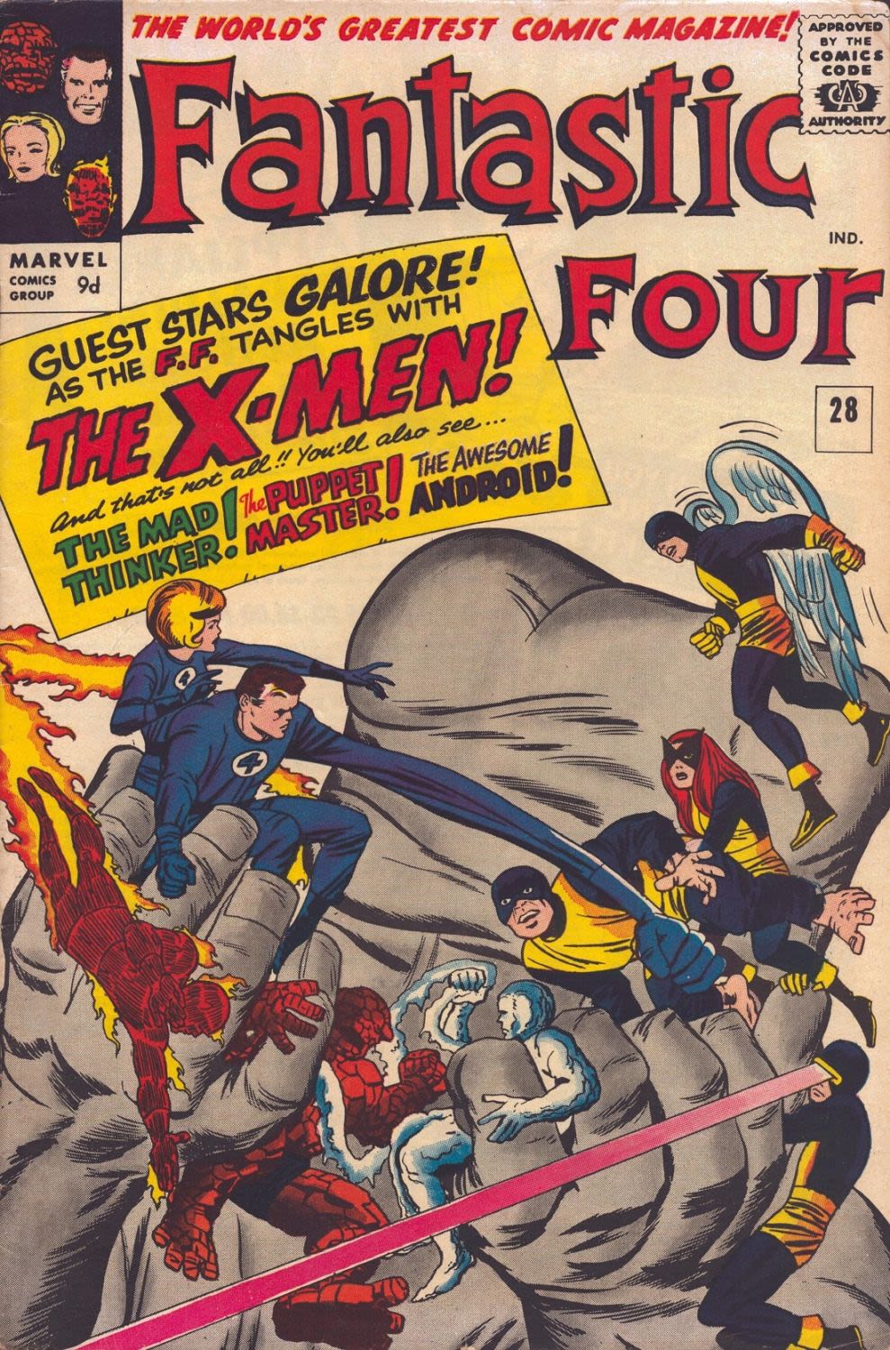 Lot 158: Marvel Comics Fantastic Four: We have to fight...