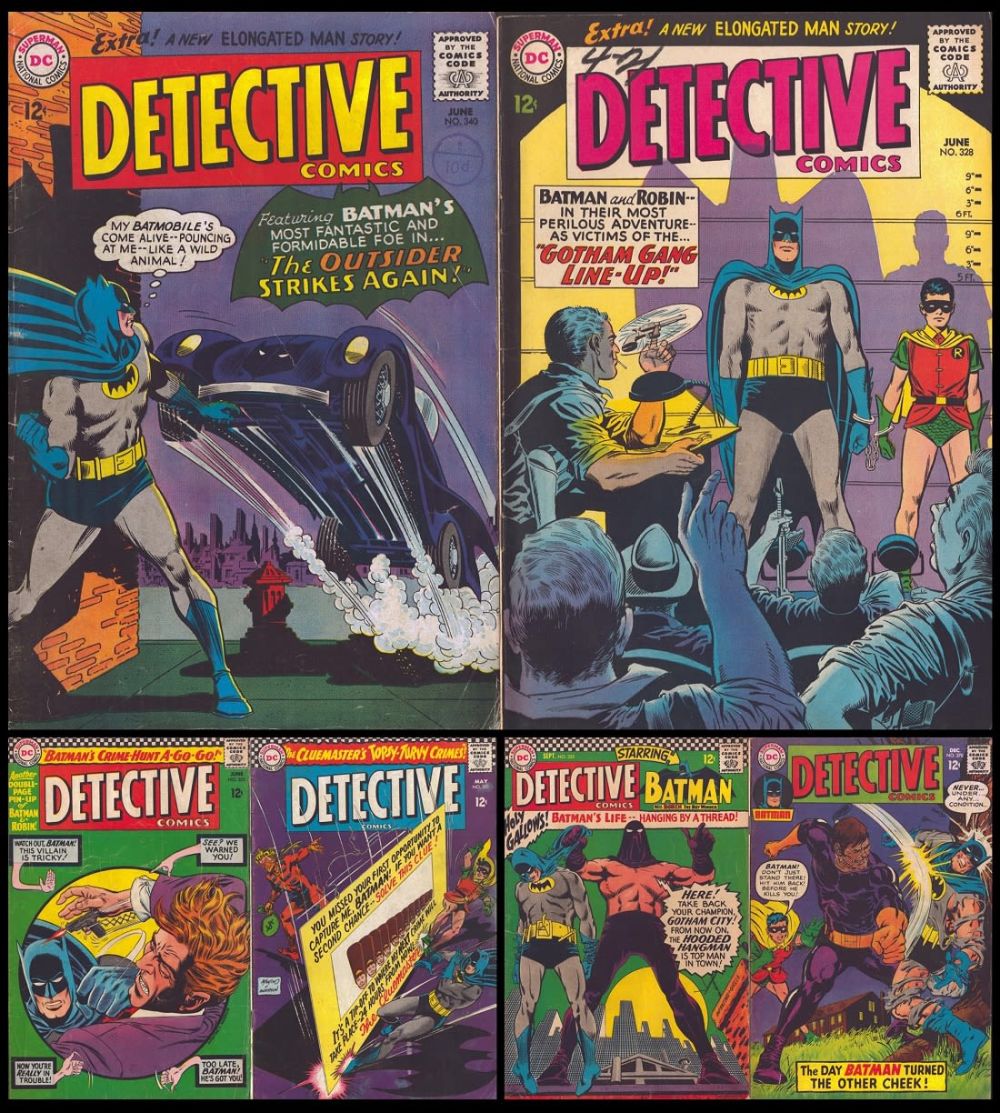 Lot 167: DC Comics Detective collection of 6 titles including...