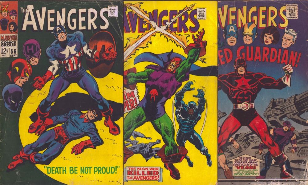 Lot 182: Marvel comics collection of 3 Avengers titles No....