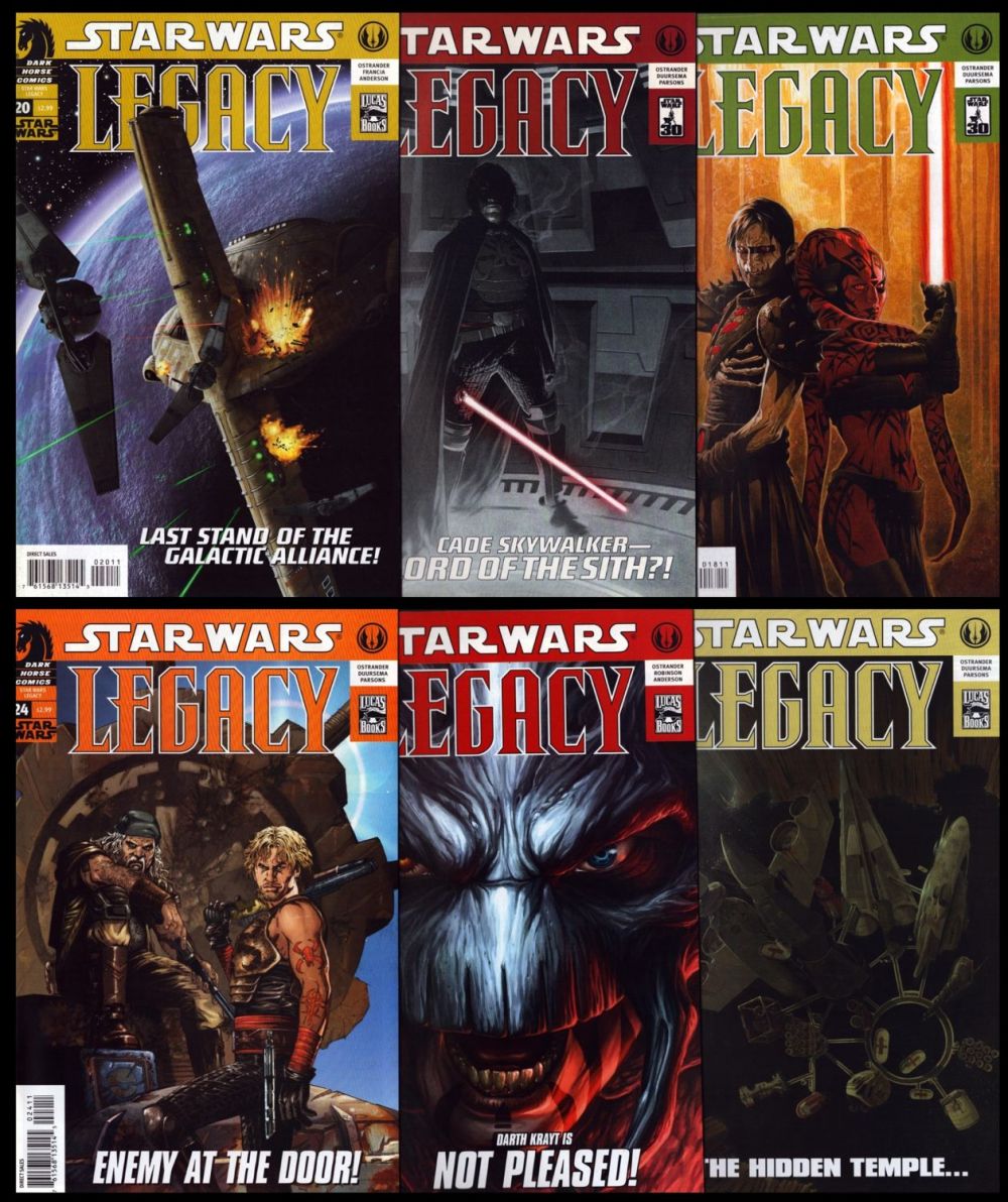 Lot 197: Dark Horse Comics collection of 6 Star Wars...