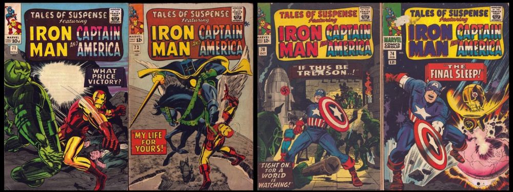 Lot 200: Marvel Comics collection of 4 Tales of Suspense...