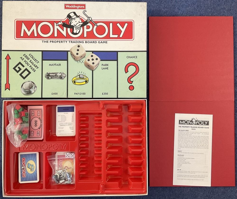 Lot 252: Monopoly The Property Trading Board Game (UK Edition)...