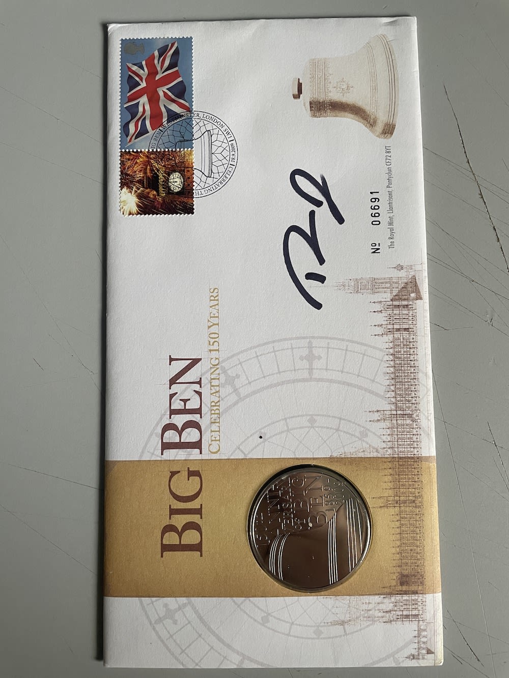 Lot 41: Theresa May Former Prime Minister Signed First Day...