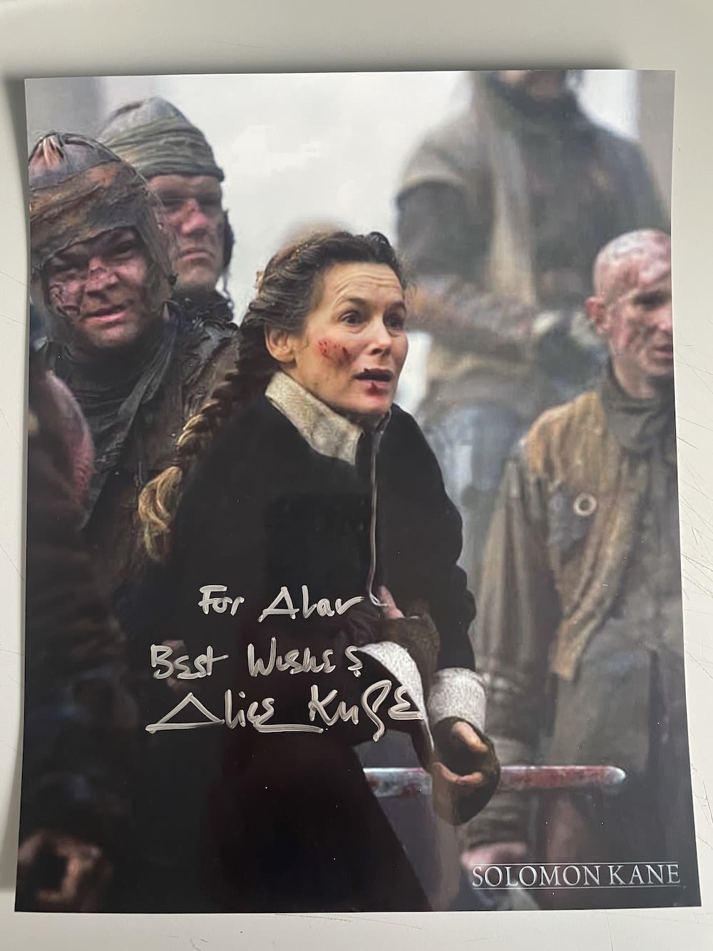 Lot 51: Alice Krige South African Actress and Producer 10x8...