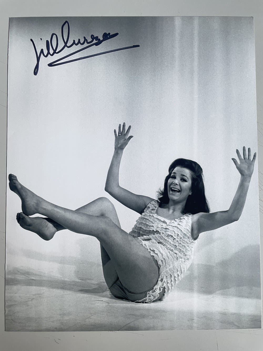 Lot 55: Jill Curzon Great 1960's British Actress 10x8 inch...