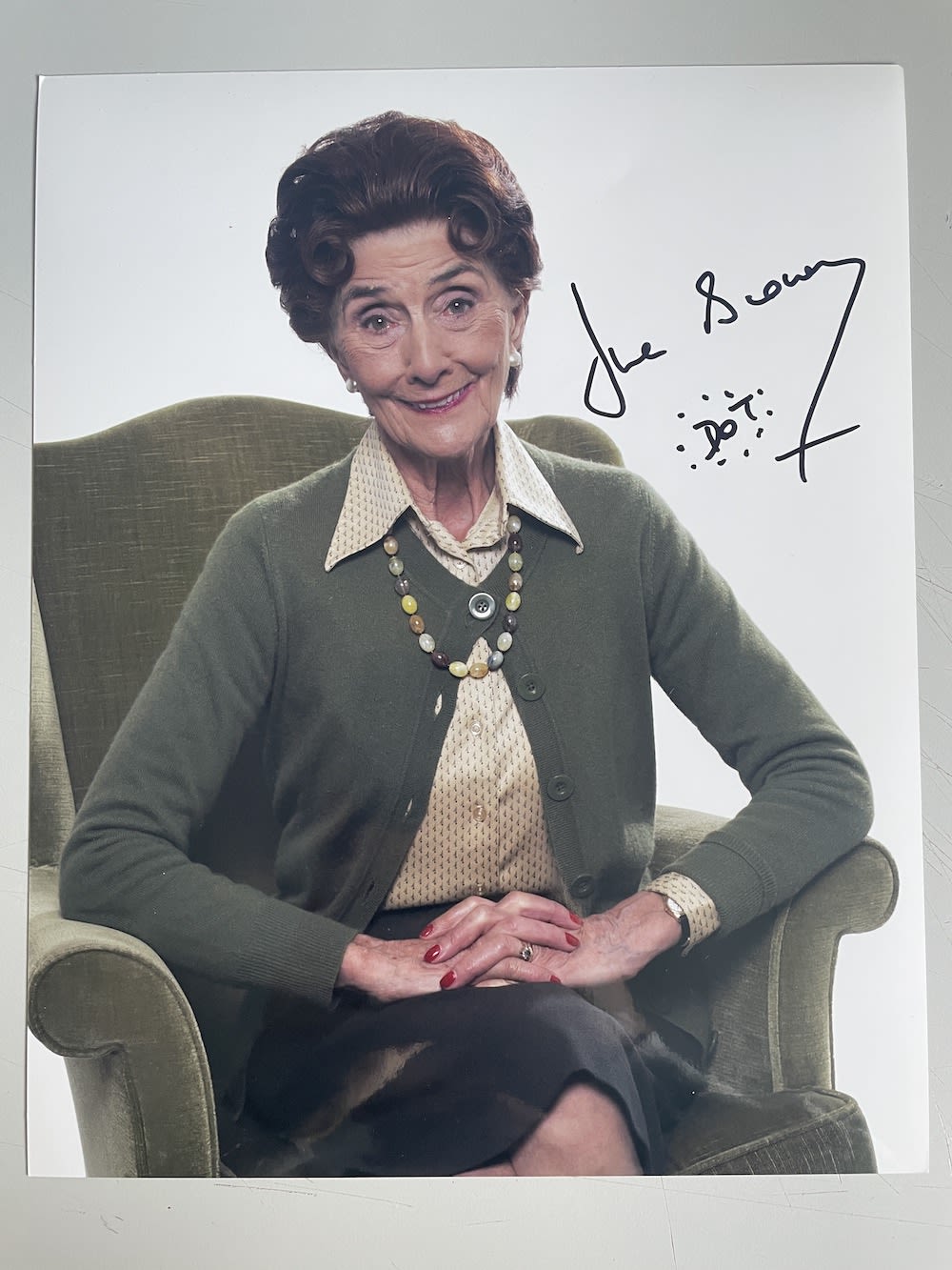 Lot 59: June Brown Late Great American Actress EastEnders 10x8...