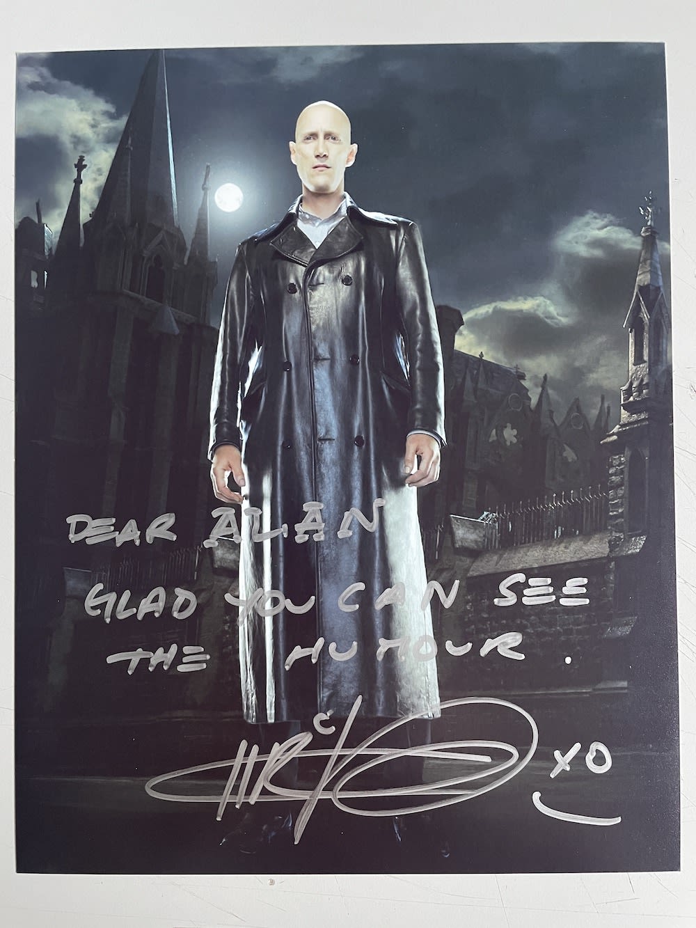 Lot 76: Christopher Heyerdahl Van Helsing Actor 10x8 inch signed...