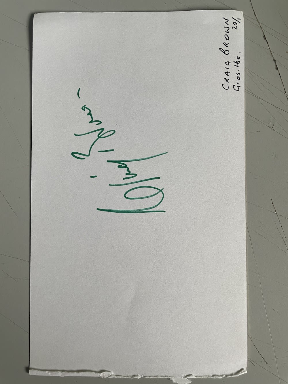 Lot 90: Craig Brown Late Great Scottish Football Manager signed...