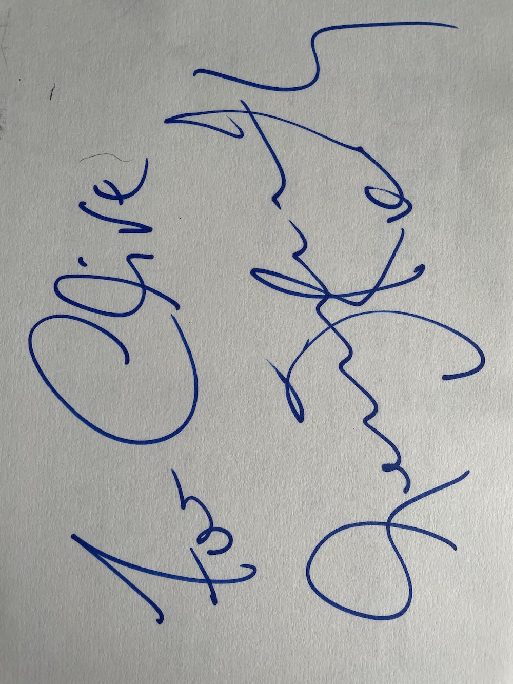 Lot 100: Genevieve O'Reilly Irish Actress Star Wars III signed...