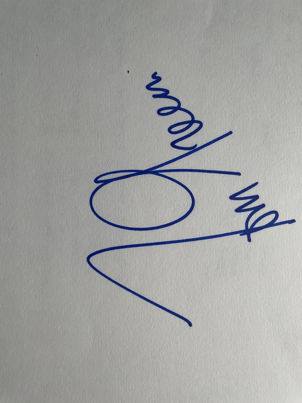 Lot 104: Tom Green Canadian Screenwriter and Director signed card....