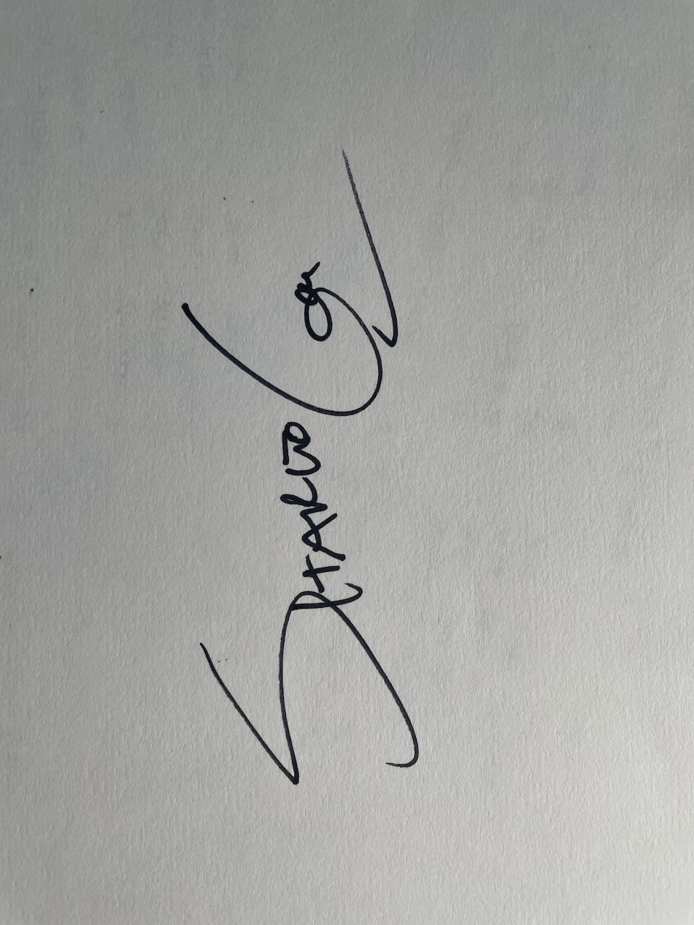 Lot 105: Sharlito Copley South African Film Actor Director signed...