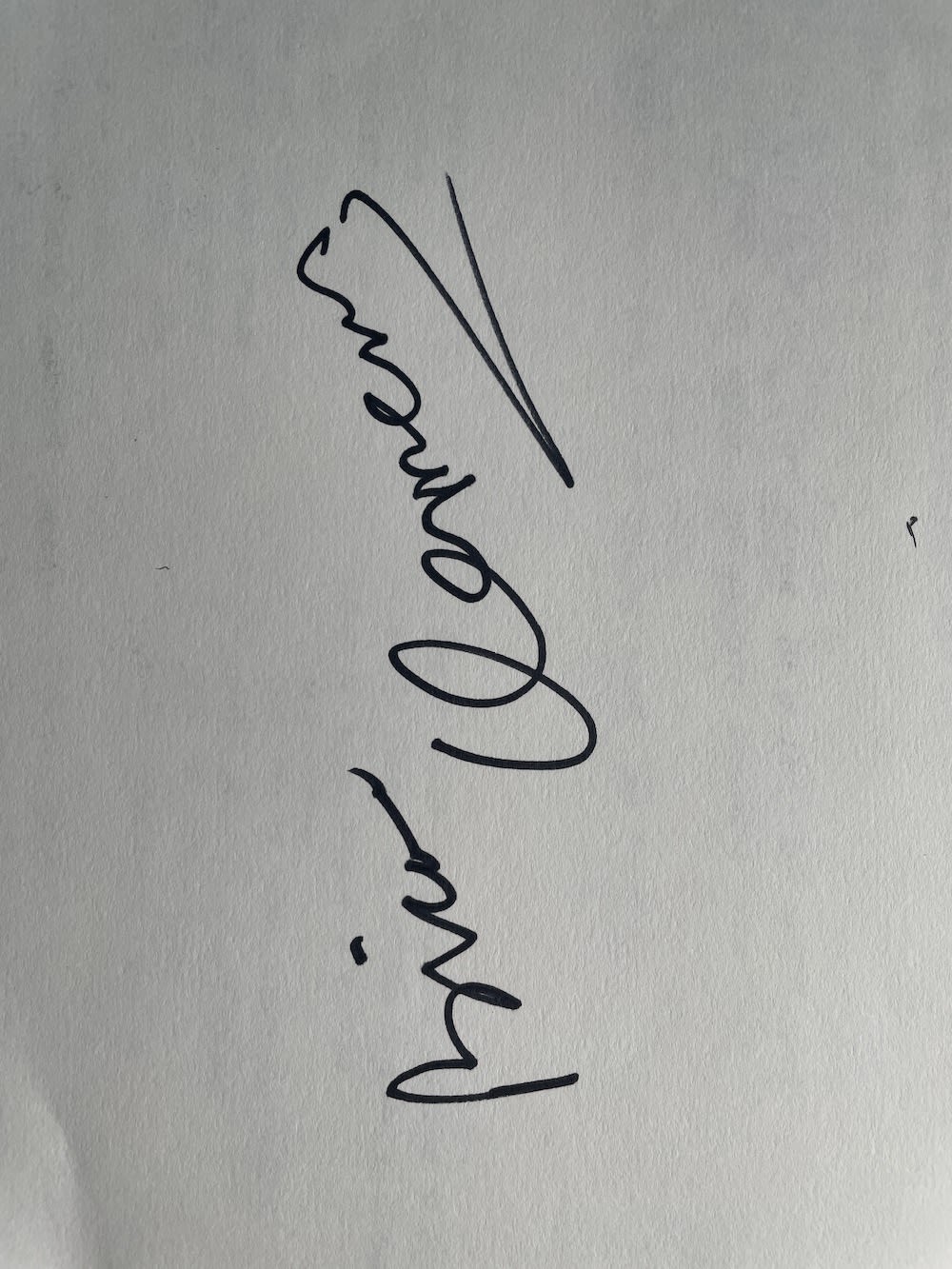 Lot 106: Brian Clemens Screenwriter and Film Producer signed card....