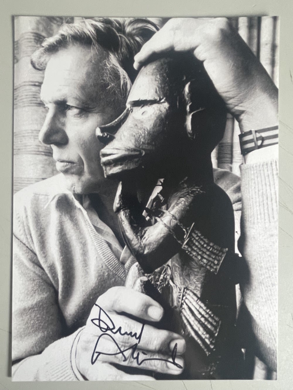 Lot 141: David Attenborough Wildlife Film Maker 7x5 inch signed...