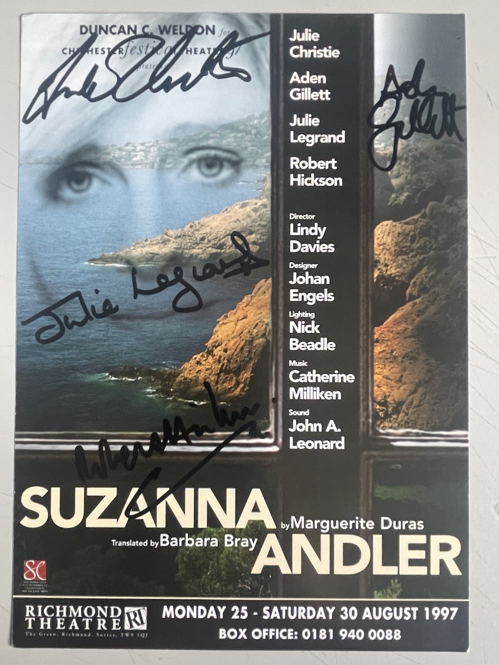 Lot 142: Julie Christie, Aden Gillett, Julie LeGrand and Robert...