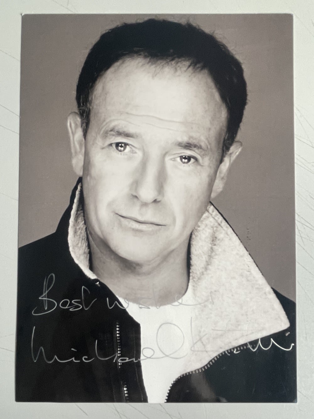 Lot 146: Michael Kitchen James Bond Film Actor 7x5 inch...