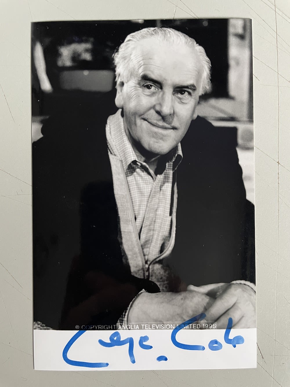 Lot 163: George Cole Legendary Actor St Trinians 6x4 inch...