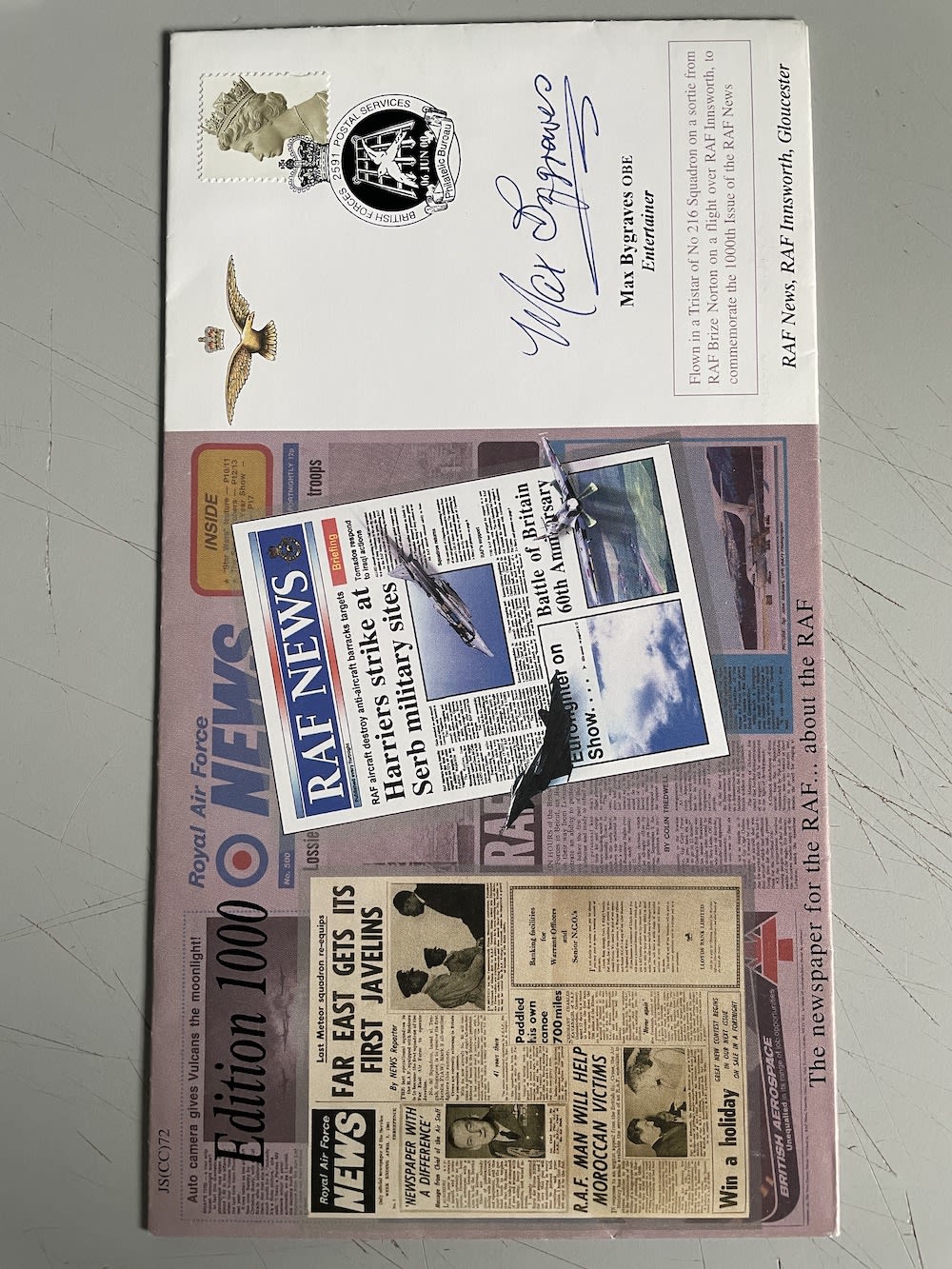 Lot 177: Max Bygraves Late Great Entertainer Signed First Day...