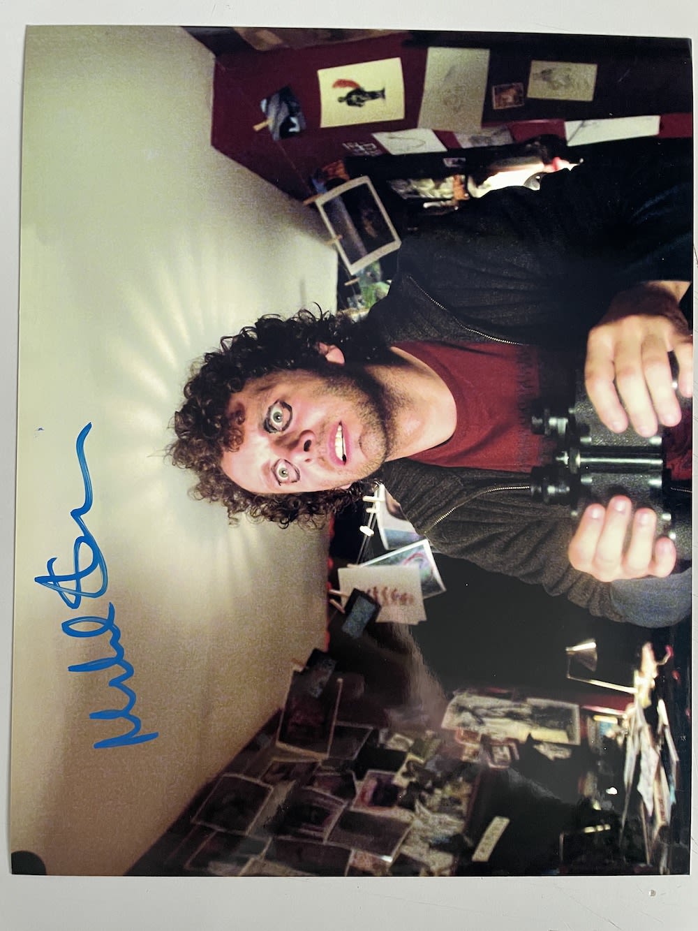Lot 183: Michael Sheen Popular British Actor 10x8 inch signed...