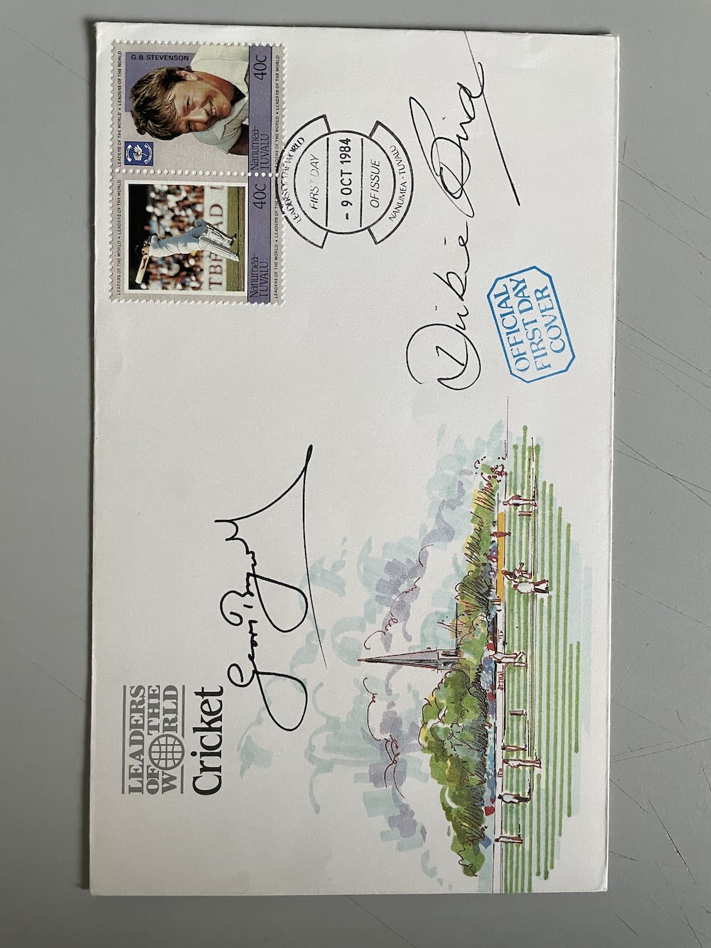 Lot 199: Geoff Boycott and Dickie Bird Yorkshire Cricket Legends...