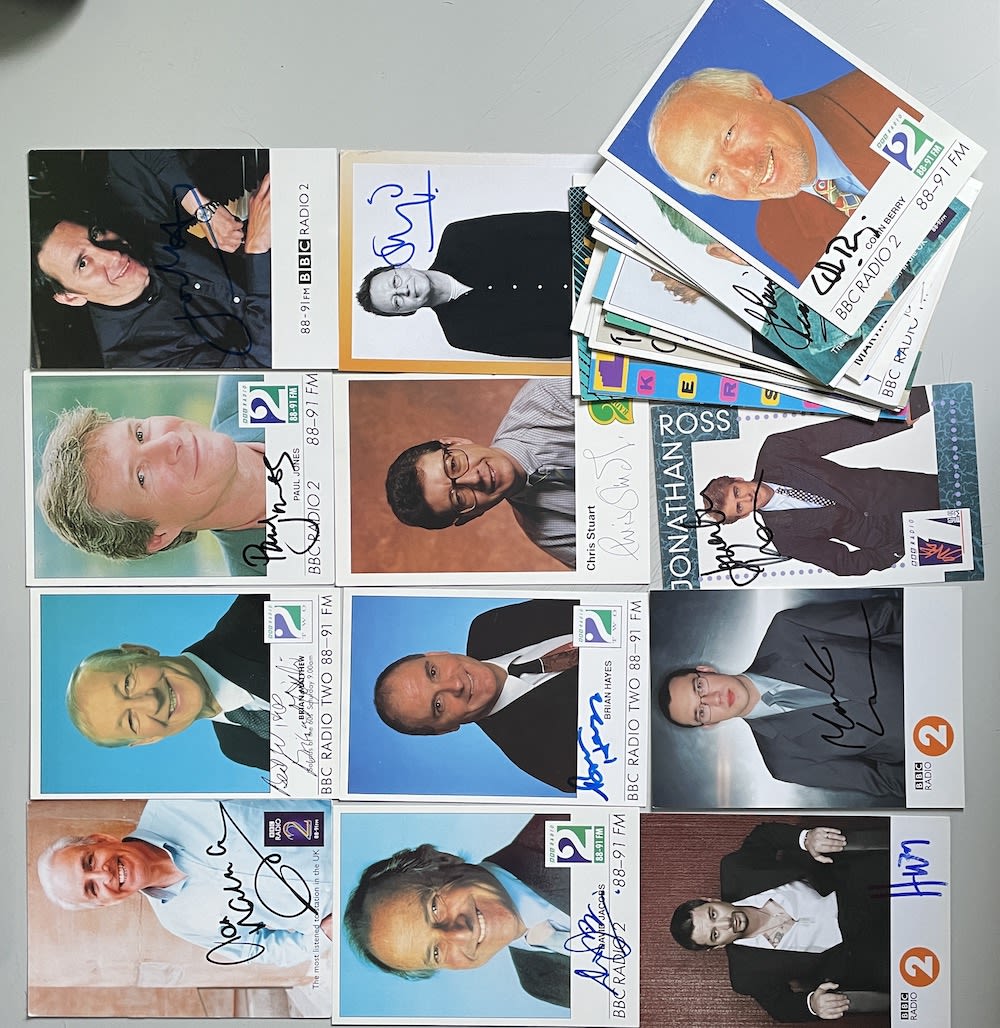 Lot 208: Radio and TV Personalities Collection of over 30...