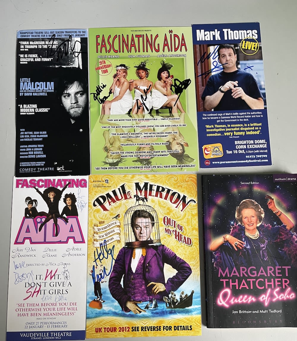 Lot 211: Ewan McGregor, Paul Merton, Tim Vine, Lenny Henry,...