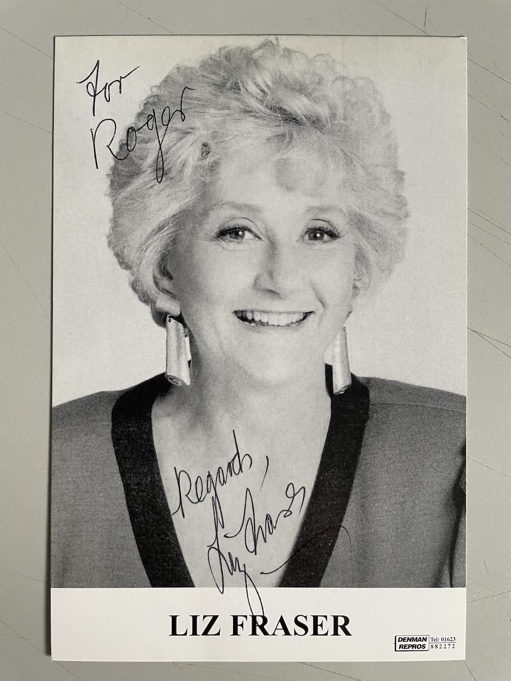 Lot 219: Liz Fraser Late Great Carry On Film Actor...