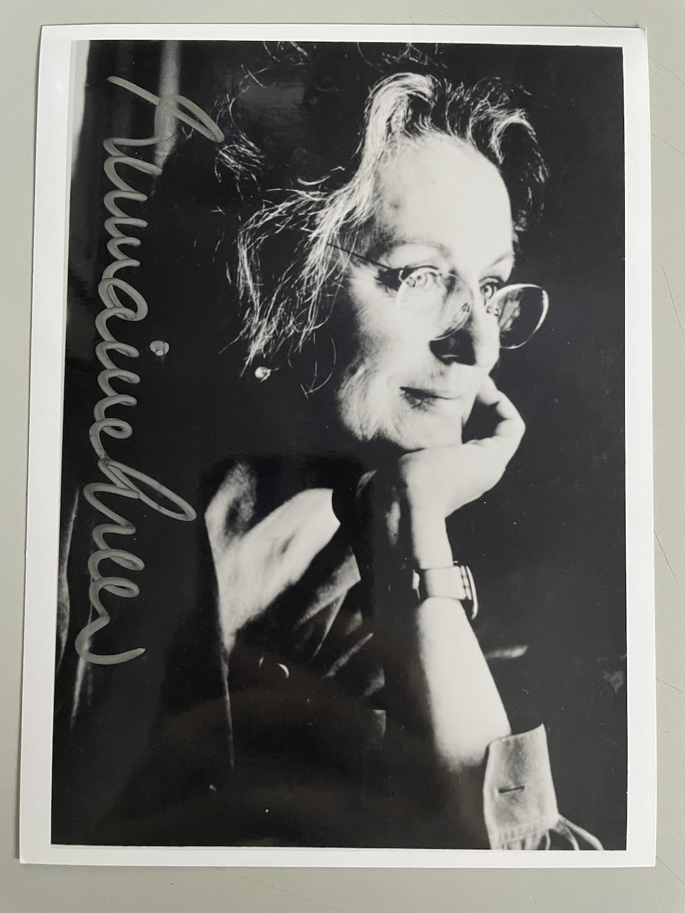 Lot 226: Germaine Greer Actress and Womens Rights Supporter 7x5...