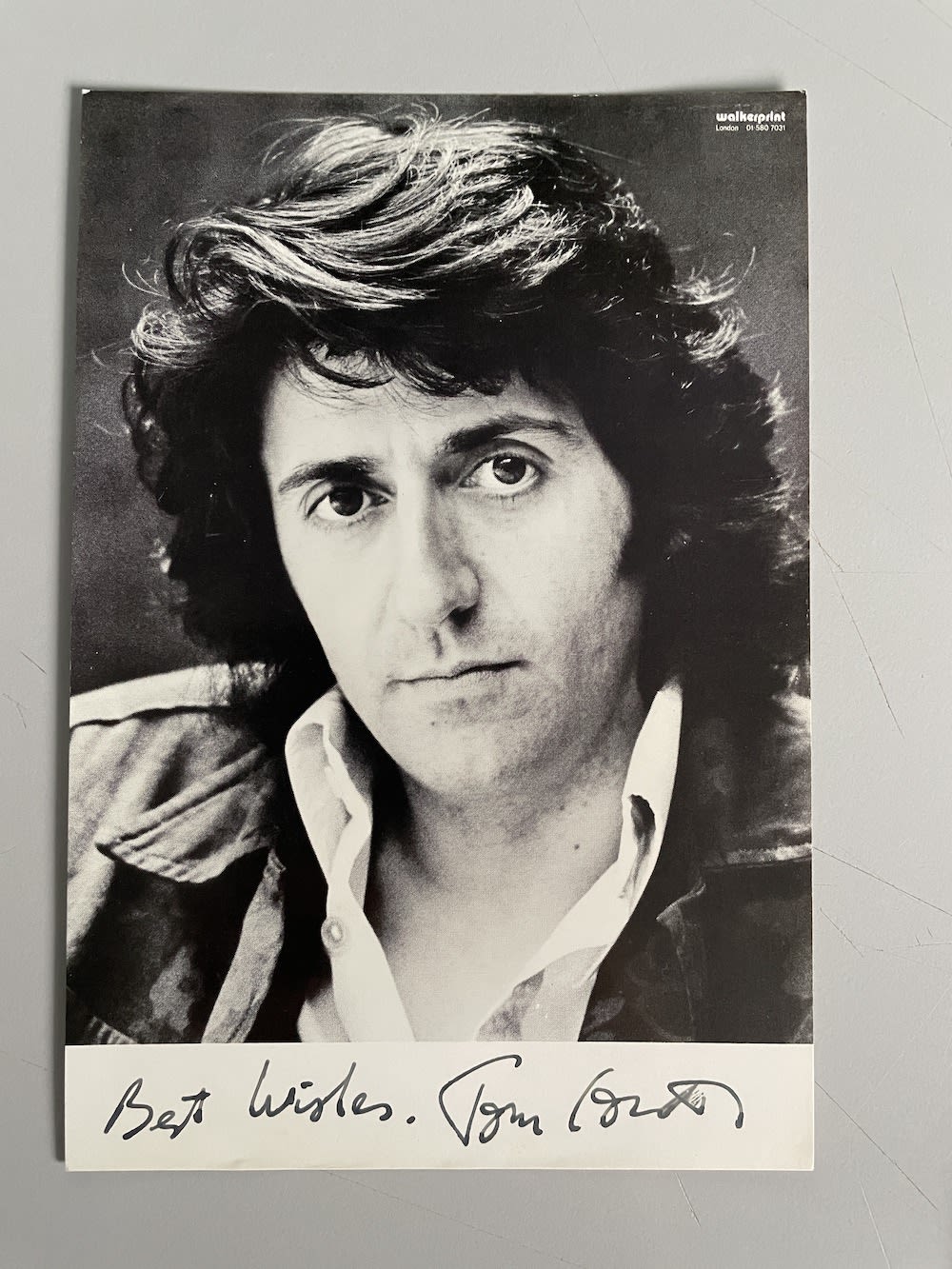 Lot 232: Tom Conti Shirley Valentine Scottish Actor 6x4 inch...