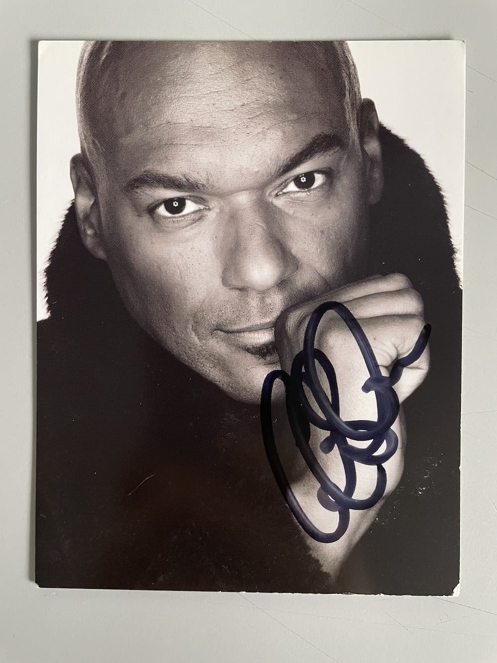Lot 234: Colin Salmon James Bond Film Actor 6x4 inch...