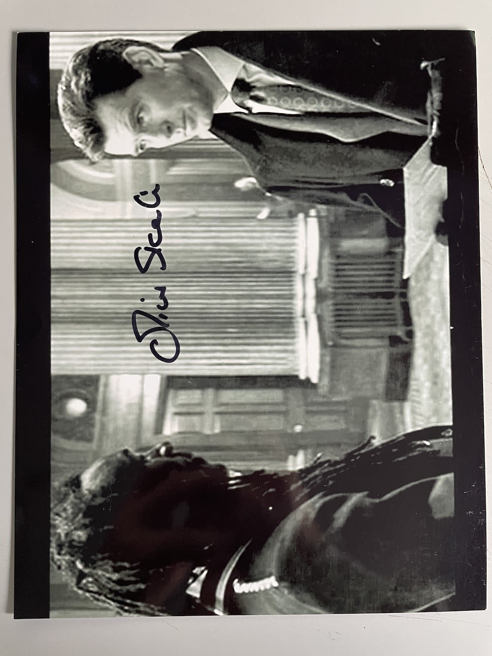 Lot 235: Oliver Skeete James Bond Film Actor 10x8 inch...