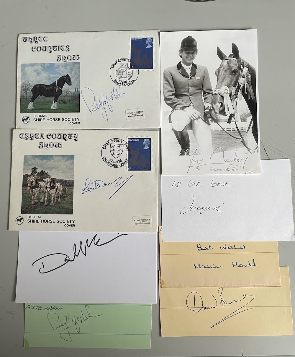 Lot 264: McMahon, Broome, Dunning, Mould, Newbery, McCain Equestrian Legends...