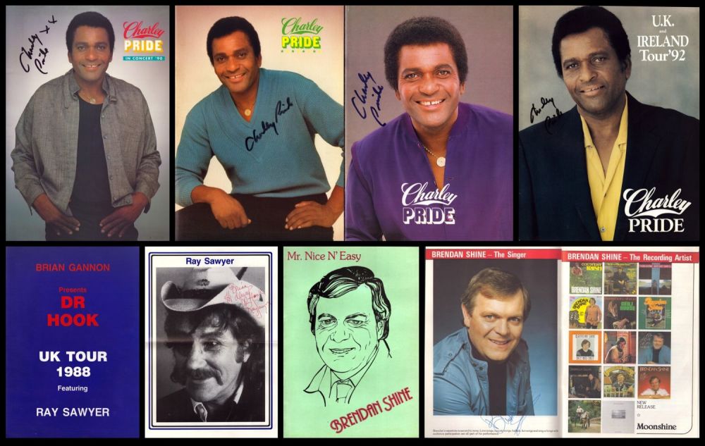 Lot 82: Collection of 6 dedicated and signed Country Music...