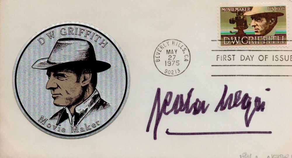 Lot 201: Pola Negri signed FDC 'D W Griffith Movie...