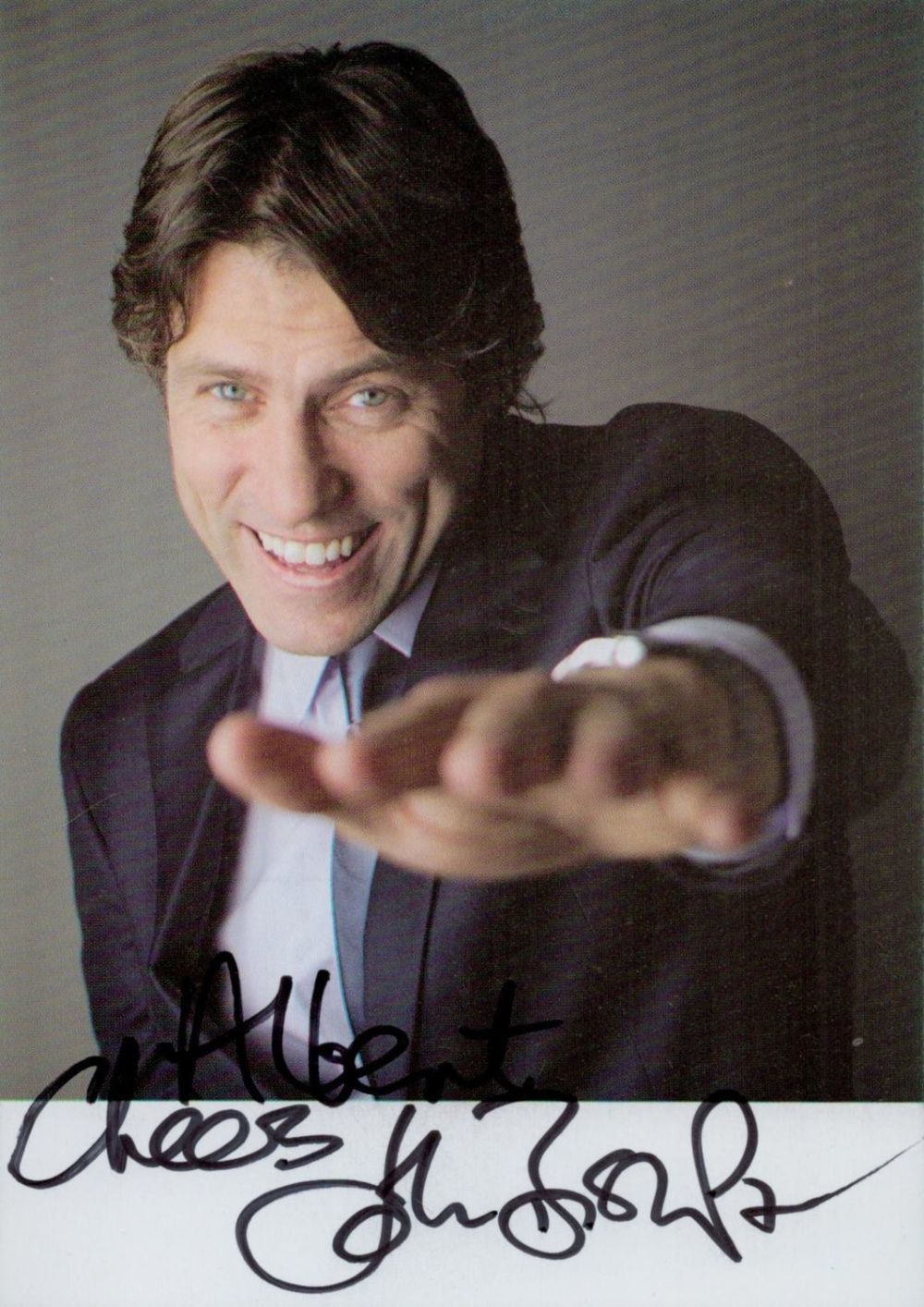 Lot 273: John Bishop signed Colour Photo 6x4 Inch. 'Albert...