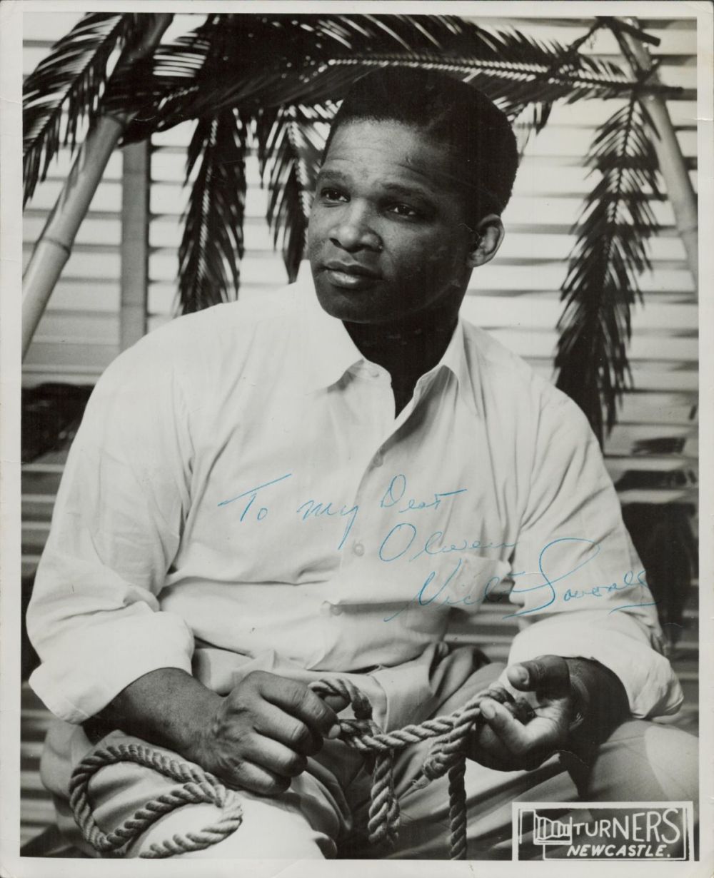 Lot 295: Victor Soverall signed Back & White Photo 10x8...