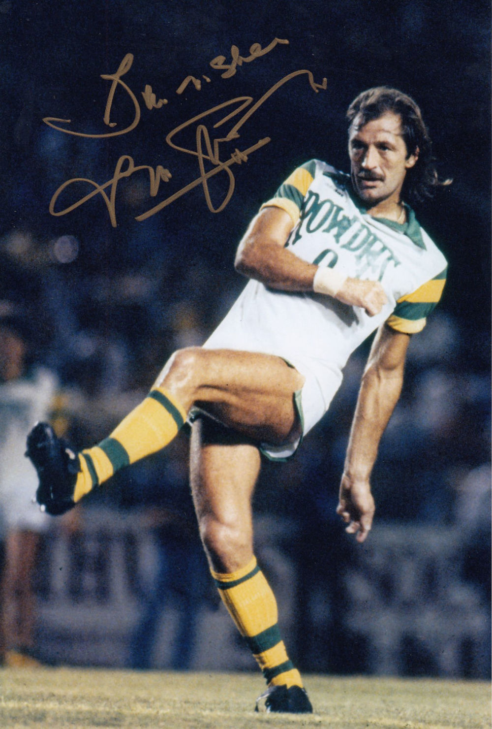 Lot 320: Autographed FRANK WORTHINGTON 12 x 8 photo :...