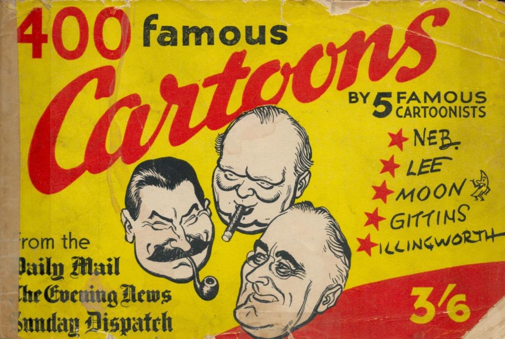 Lot 341: 400 Famous Cartoons by 5 Famous Cartoonists (Illingworth,...