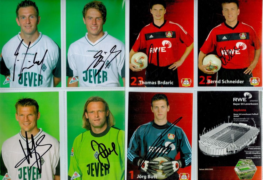 Lot 355: German Assorted Football Players Signed Photos Collection of...