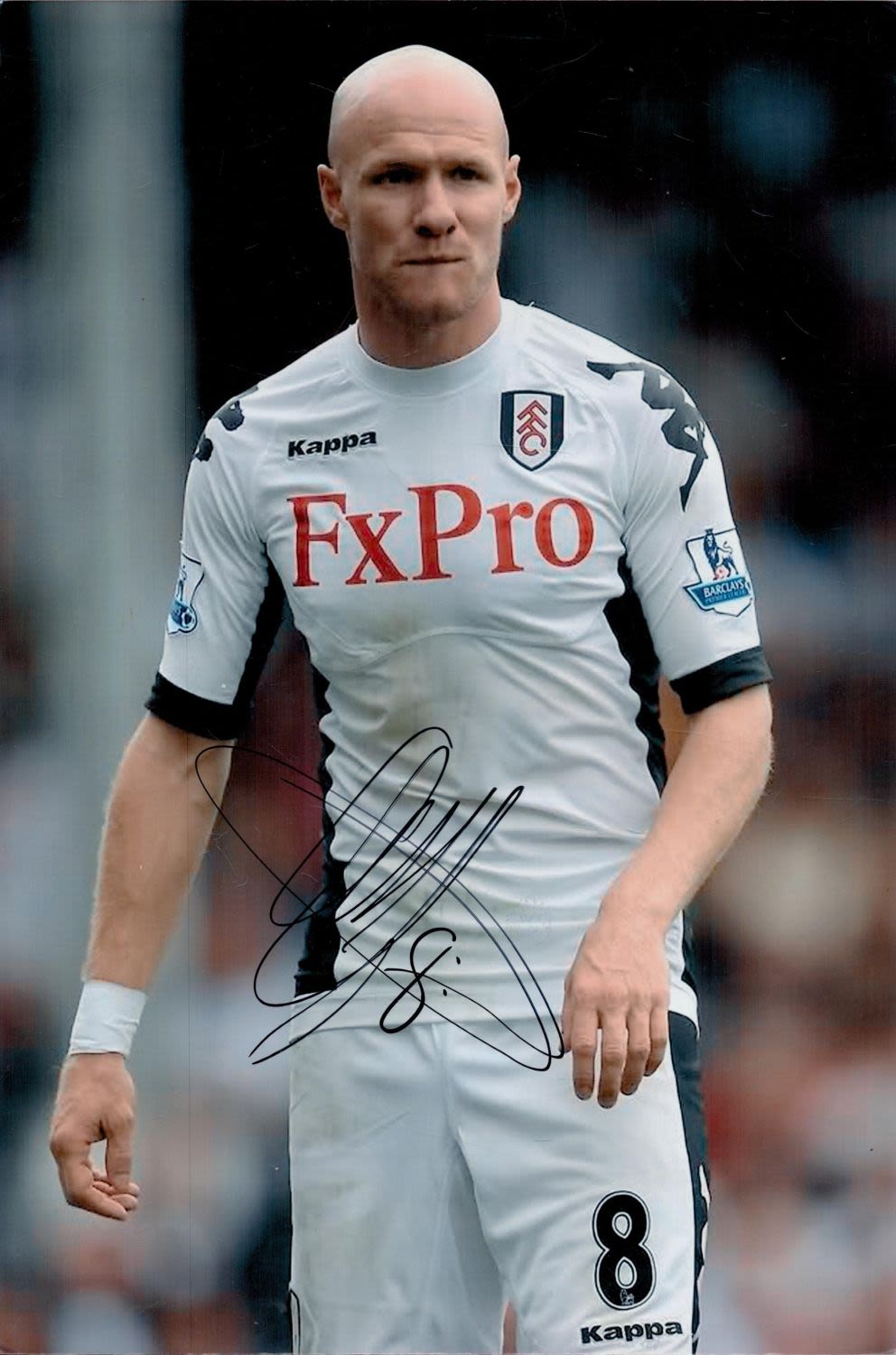 Lot 357: Andy Johnson Signed Photo (Pictured playing for Fulham)...
