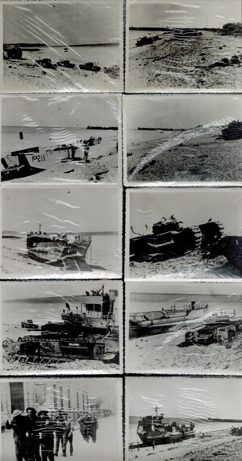 Lot 367: Collection of 11 x WW2 Black & White...